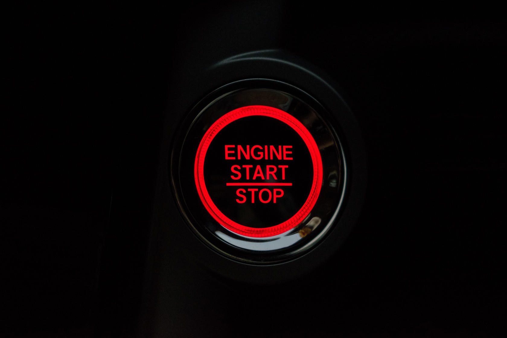 Engine start/stop button